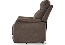 crestmeade espresso living room brown mt lift chair   