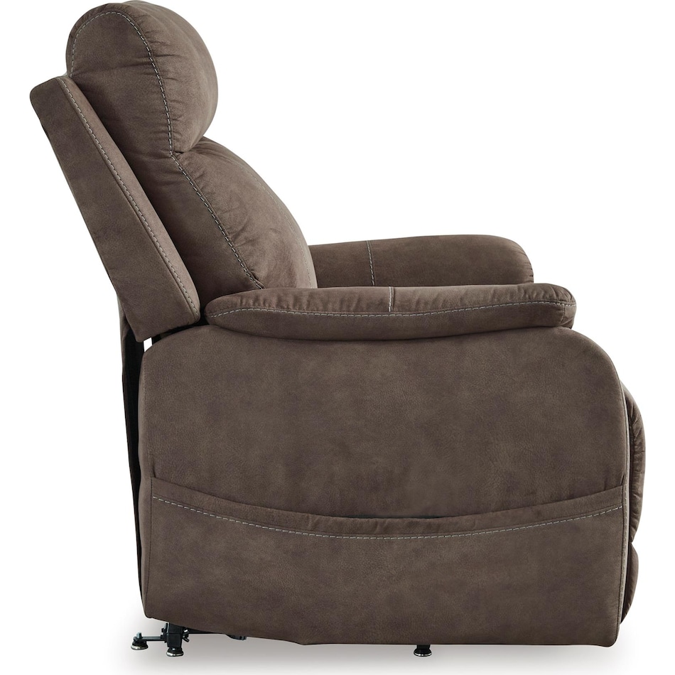 crestmeade espresso living room brown mt lift chair   