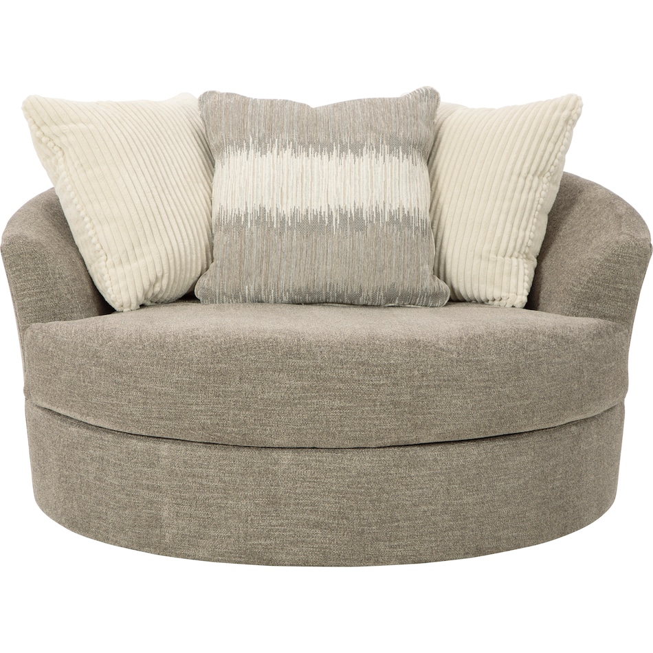 creswell gray accent chair   