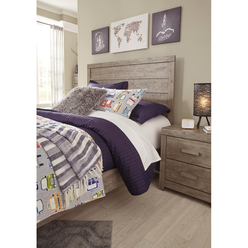 culverbach youth bedroom gray br youth twin hb fb apk b fpb  