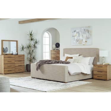 Dakmore 5-Piece Queen Upholstered Bedroom Set
