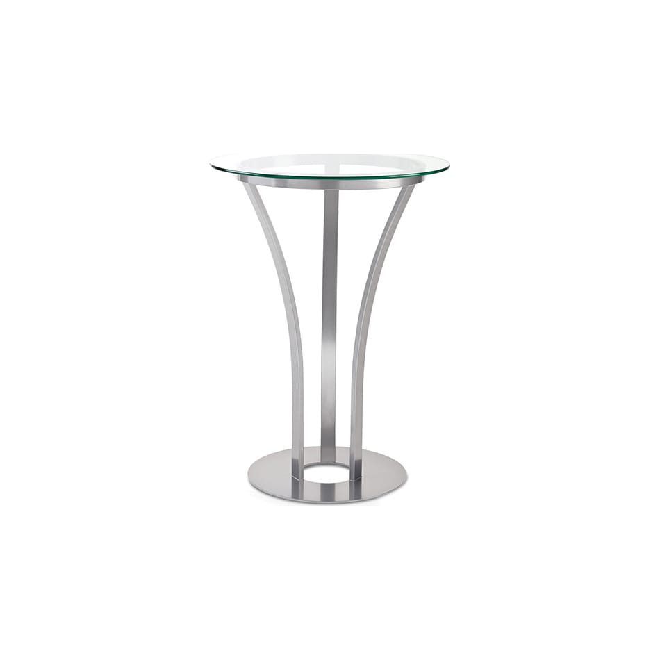dalia collection silver counter height table p  