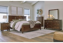 danabrin bedroom brown br master chest b   