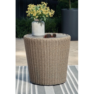 Danson Outdoor End Table