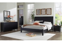 danziar bedroom black br master mirror b   