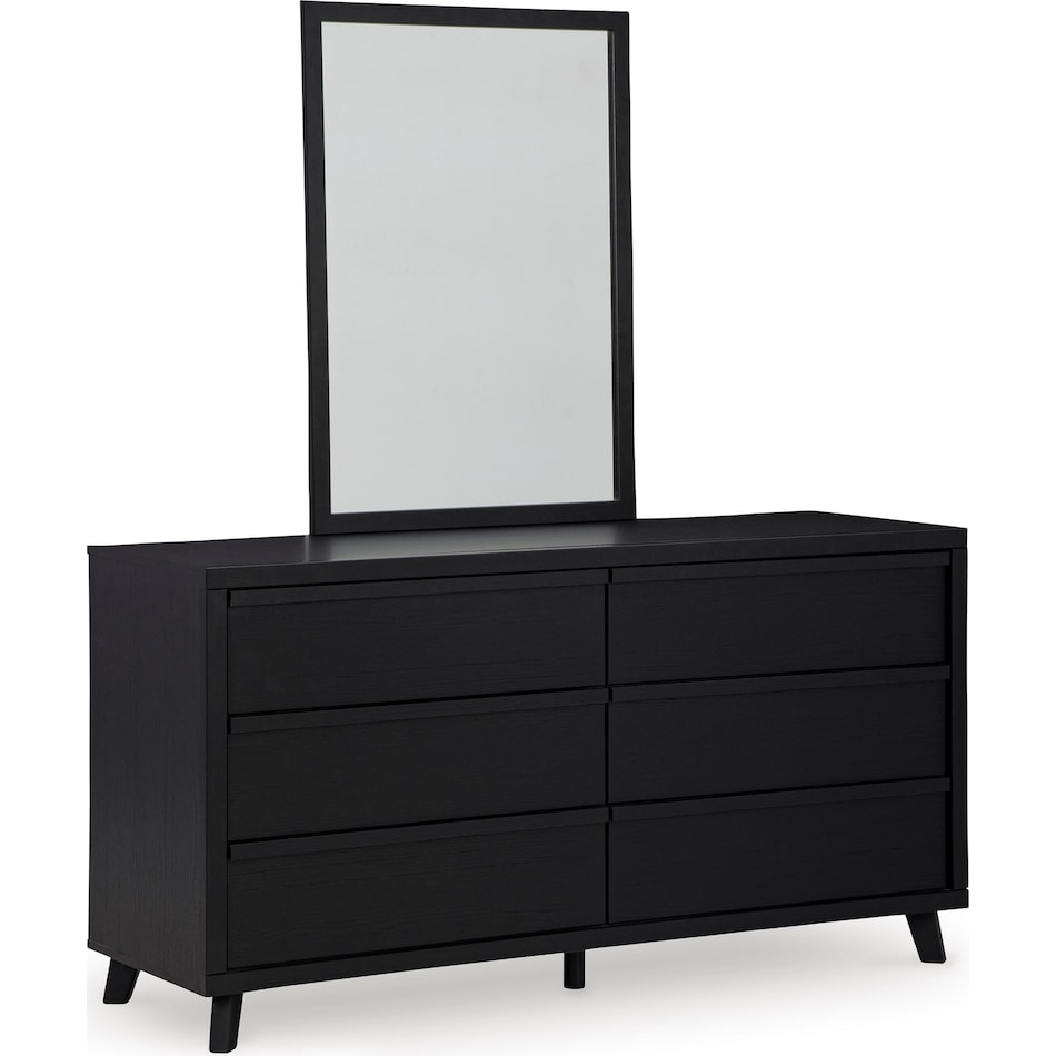 danziar bedroom black br master mirror b   