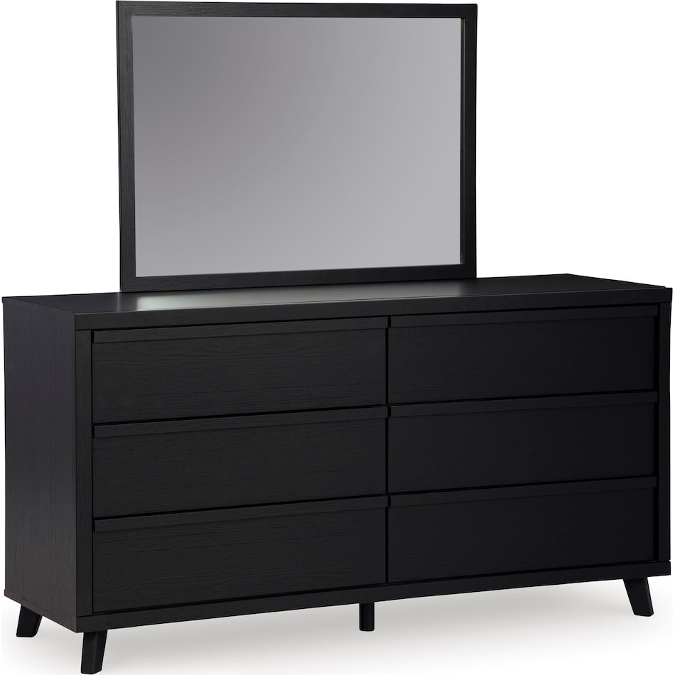 danziar bedroom black br master mirror b   