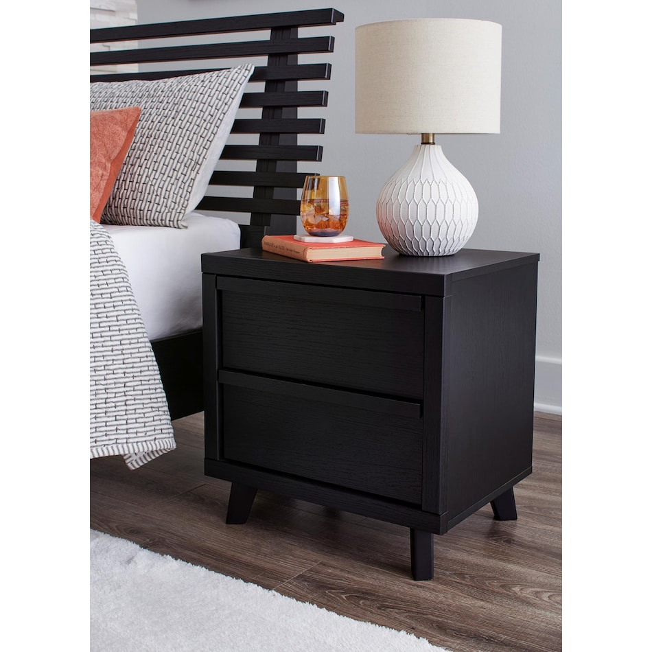 danziar bedroom black br master nightstand b   