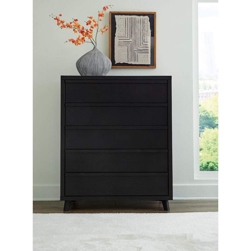 danziar bedroom black br master chest b   