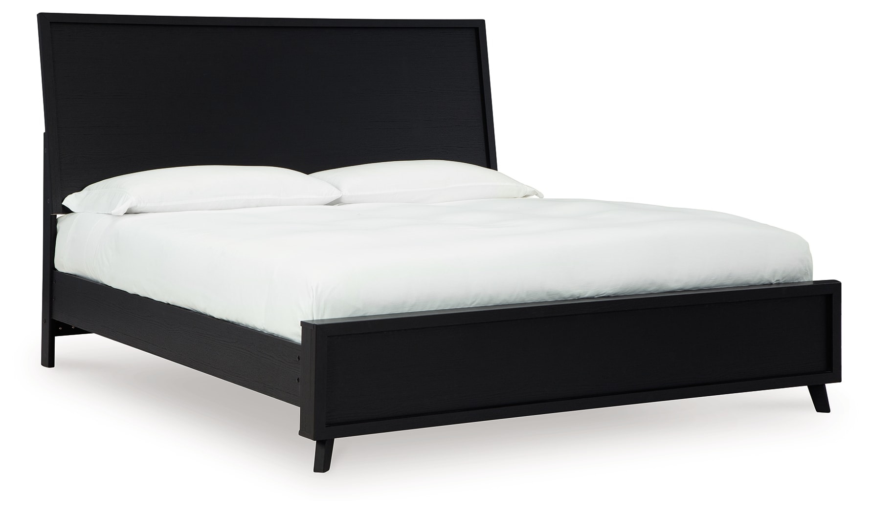 Danziar King Panel Bed with Framed Panel Footboard | Levin