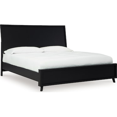 Danziar King Panel Bed with Framed Panel Footboard