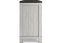 darborn occasional painted gray et entertainment console w   