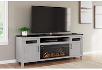 darborn occasional painted gray et entertainment console w   