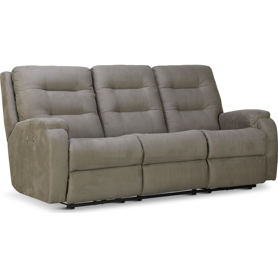 darby tan mt motion fabric sofa p   