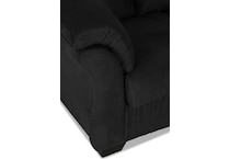 darcy living room black st feo stationary fabric sofa   