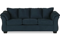 darcy living room blue st feo stationary fabric sofa   