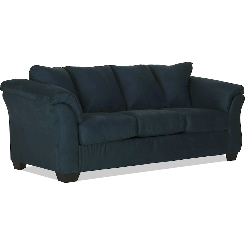 darcy blue sofa   