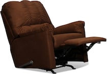 darcy brown rocker recliner   