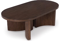 dark brown oc coffee table t   