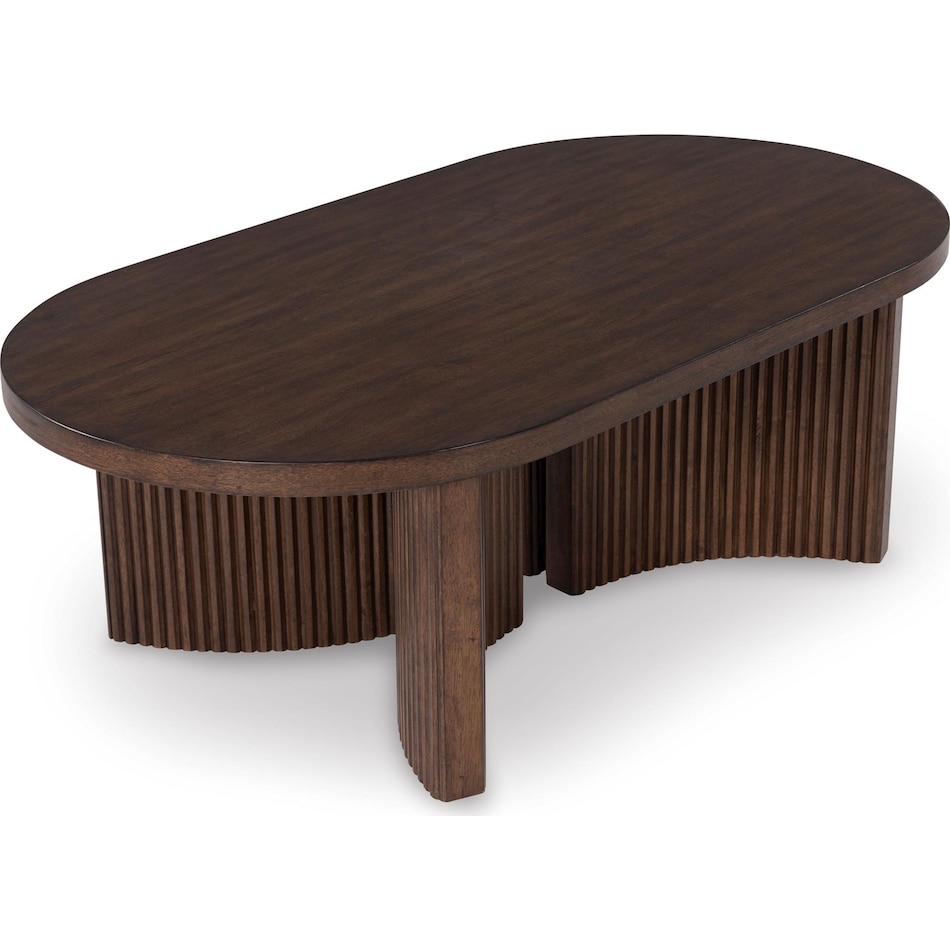 dark brown oc coffee table t   