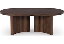 dark brown oc coffee table t   