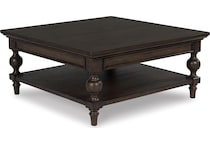 dark brown oc coffee table t   