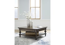 dark brown oc coffee table t   