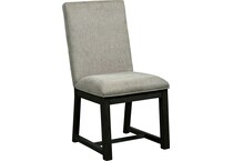 dark gray dining chair d   