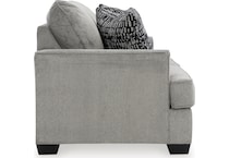 deakin living room gray st loveseat   