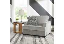 deakin living room gray st stationary fabric chair   