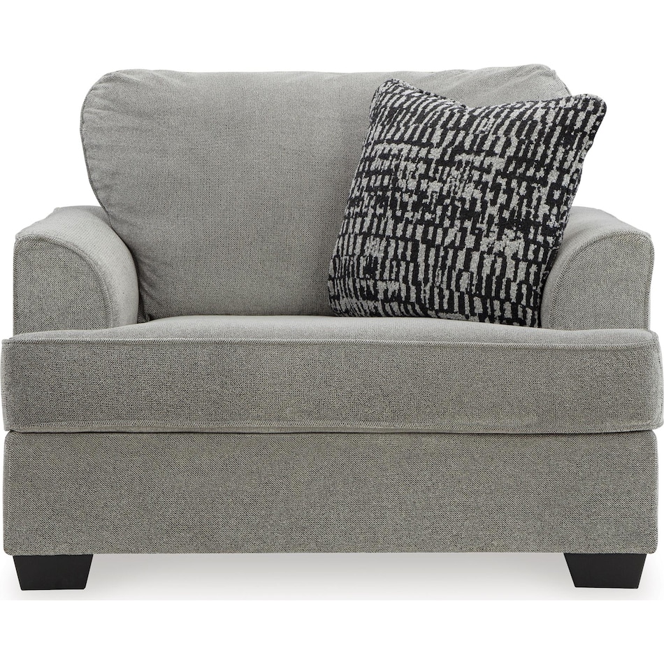 deakin living room gray st stationary fabric chair   