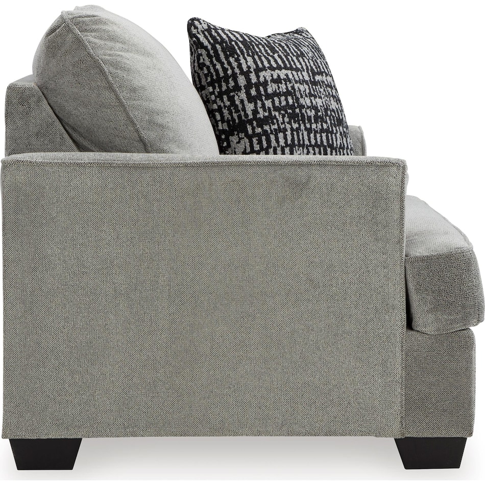 deakin living room gray st stationary fabric chair   