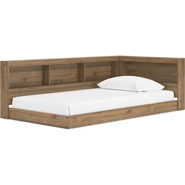 Deanlow Bookcase Storage Bed