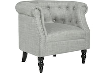 deaza gray accent chair a  