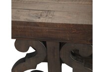 deep weathered pine weathered pine sofa table   