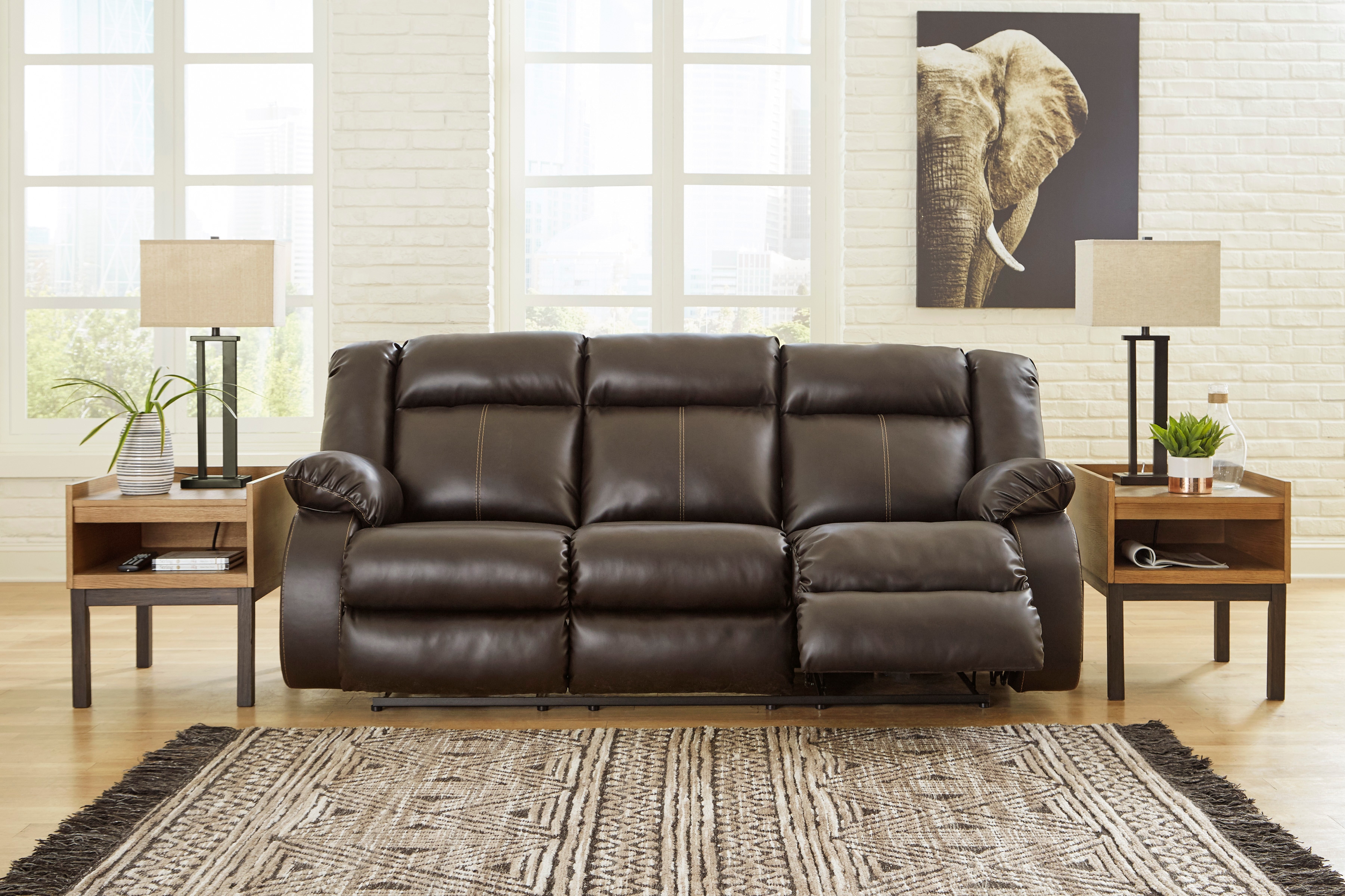 denoron power reclining sofa