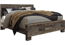 derekson gray queen panel bed apk b qpb  