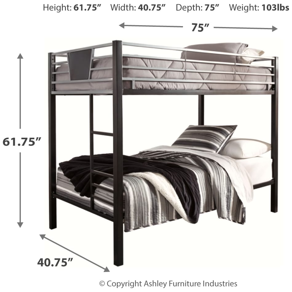 dinsmore youth bedroom dimension schematic b   