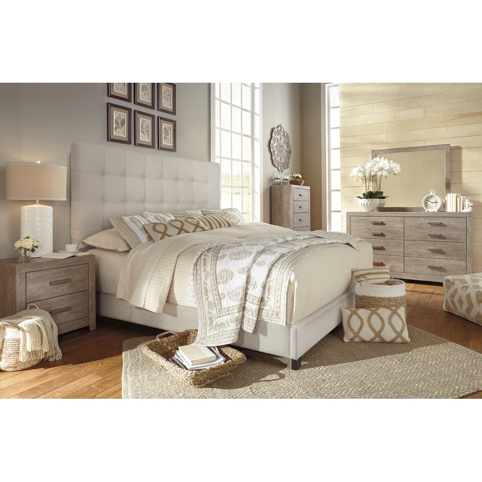 dolante beige bedroom beige br uph queen hb fb b   