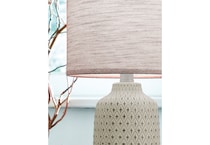 donnford brown table lamp l  