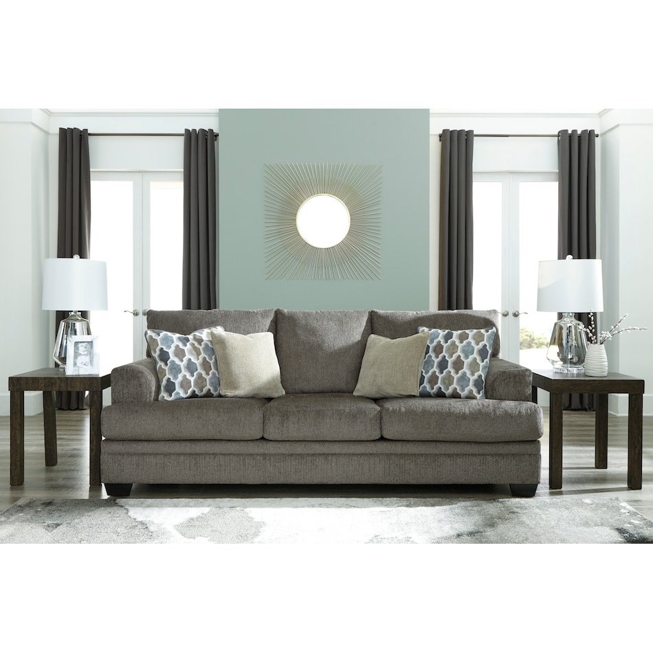 dorsten gray st feo stationary fabric sofa   