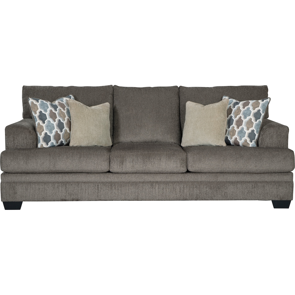 dorsten gray st feo stationary fabric sofa   