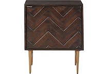 dorvale brown accent cabinet a  