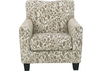 dovemont putty accent chair   