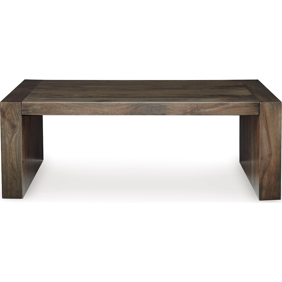 dreggan occasional brown oc coffee table t   