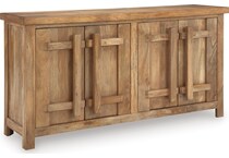 dresor accent natural at wood accent piece a  