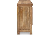 dresor accent natural at wood accent piece a  