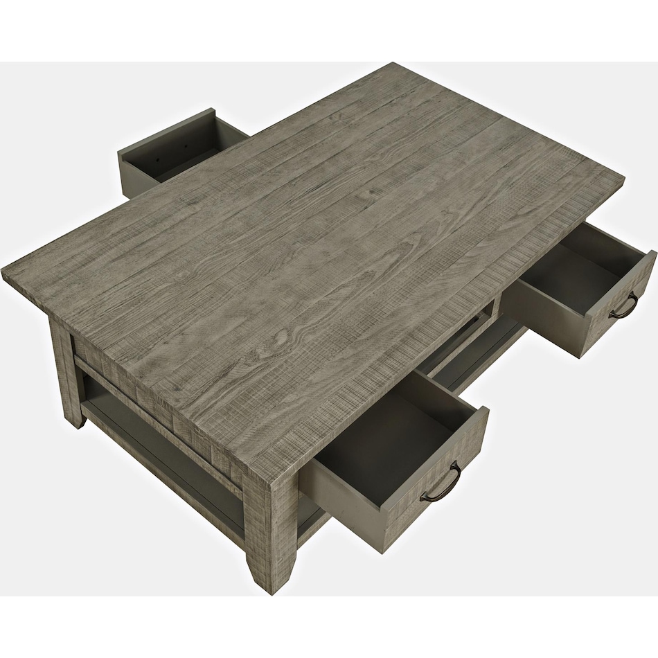 driftwood occasional gray oc coffee table   