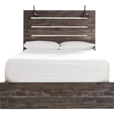 Drystan King Panel Bed With 2 Side Storage
