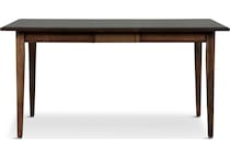 eagle mountain dark brown dr dining table reg hgt   